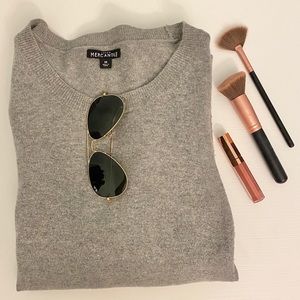 Gray J Crew Mercantile Sweater